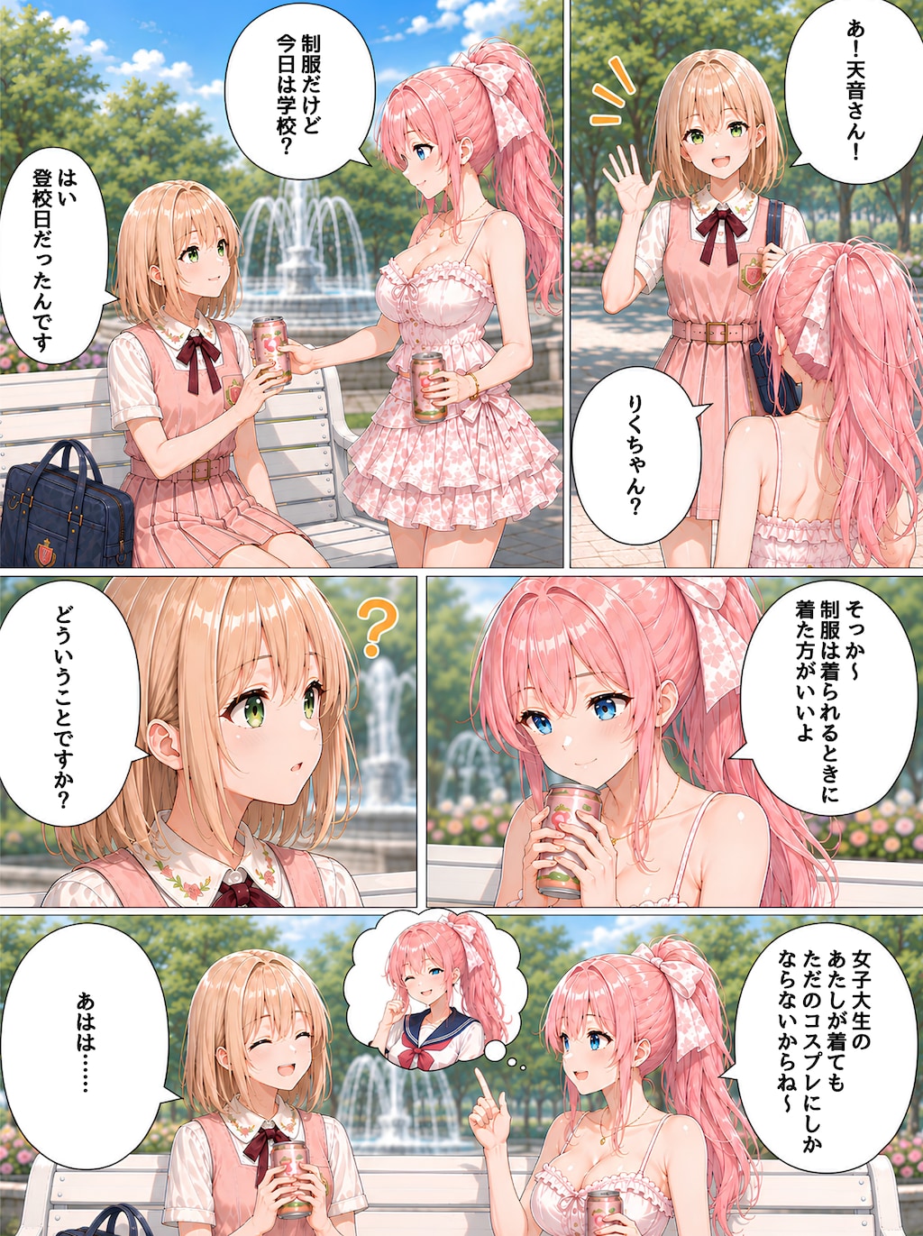 【天音Diary】制服は着られるうちに