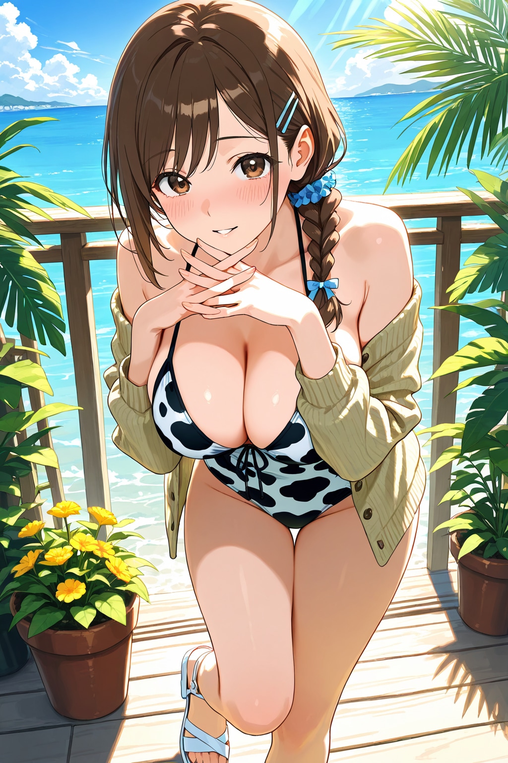 牛ビキニ　史乃