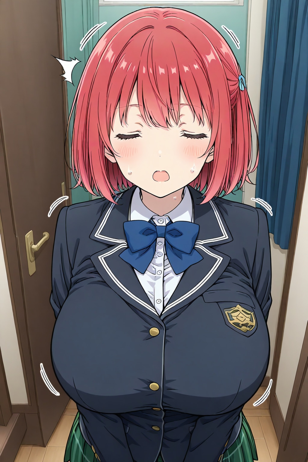 結構驚いてる胡蝶ちゃん