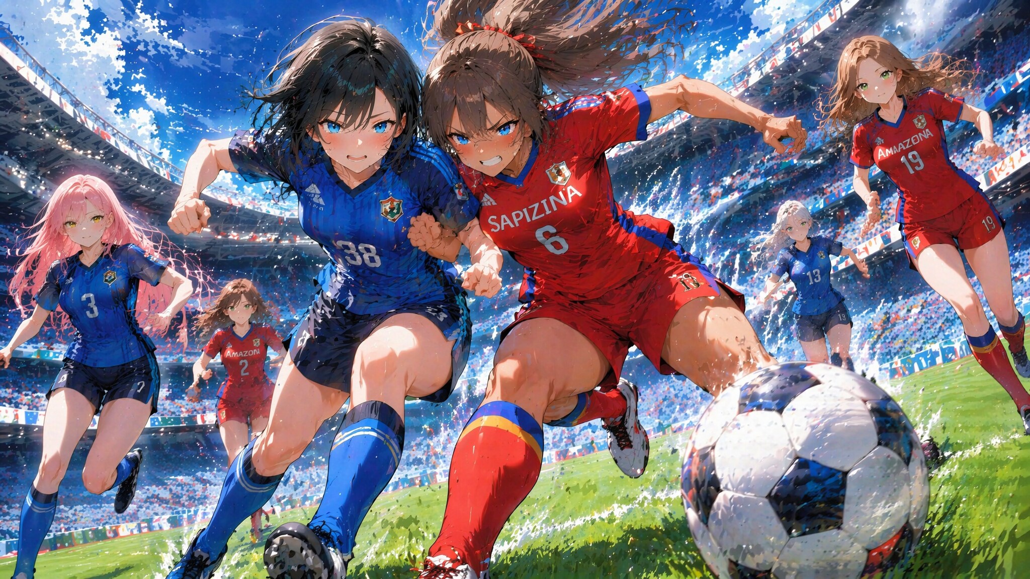 負けるな女の子