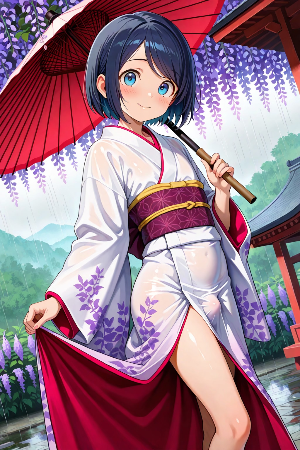 男の娘試作_LILLY_傘