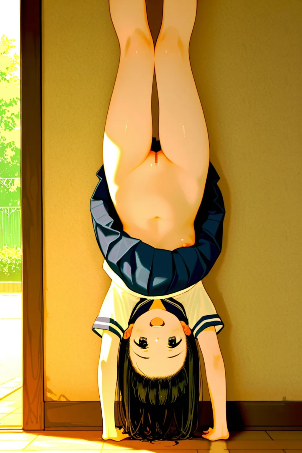 逆立ち