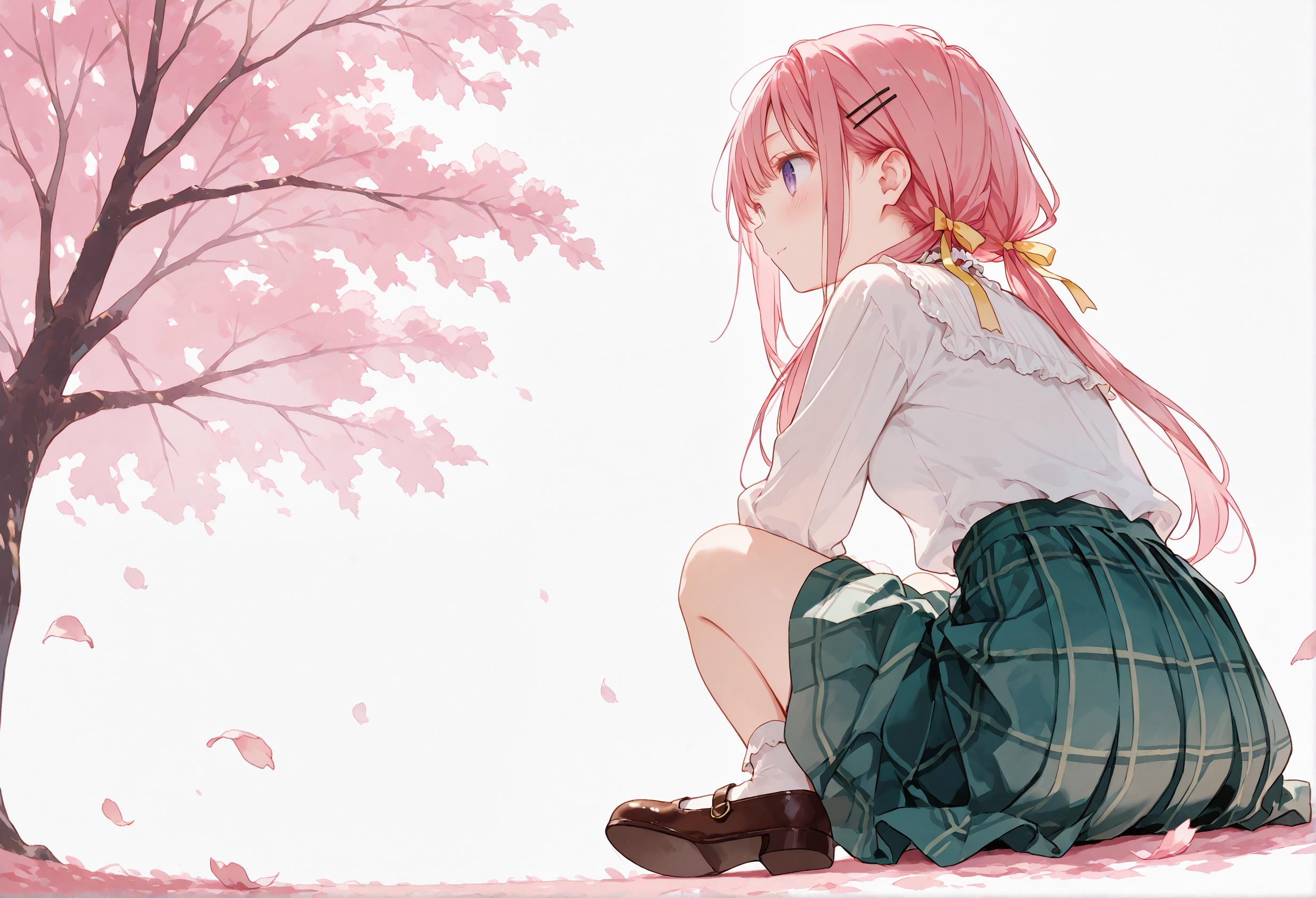 花絨毯の上、君と交わす約束 | の人気AIイラスト・グラビア
