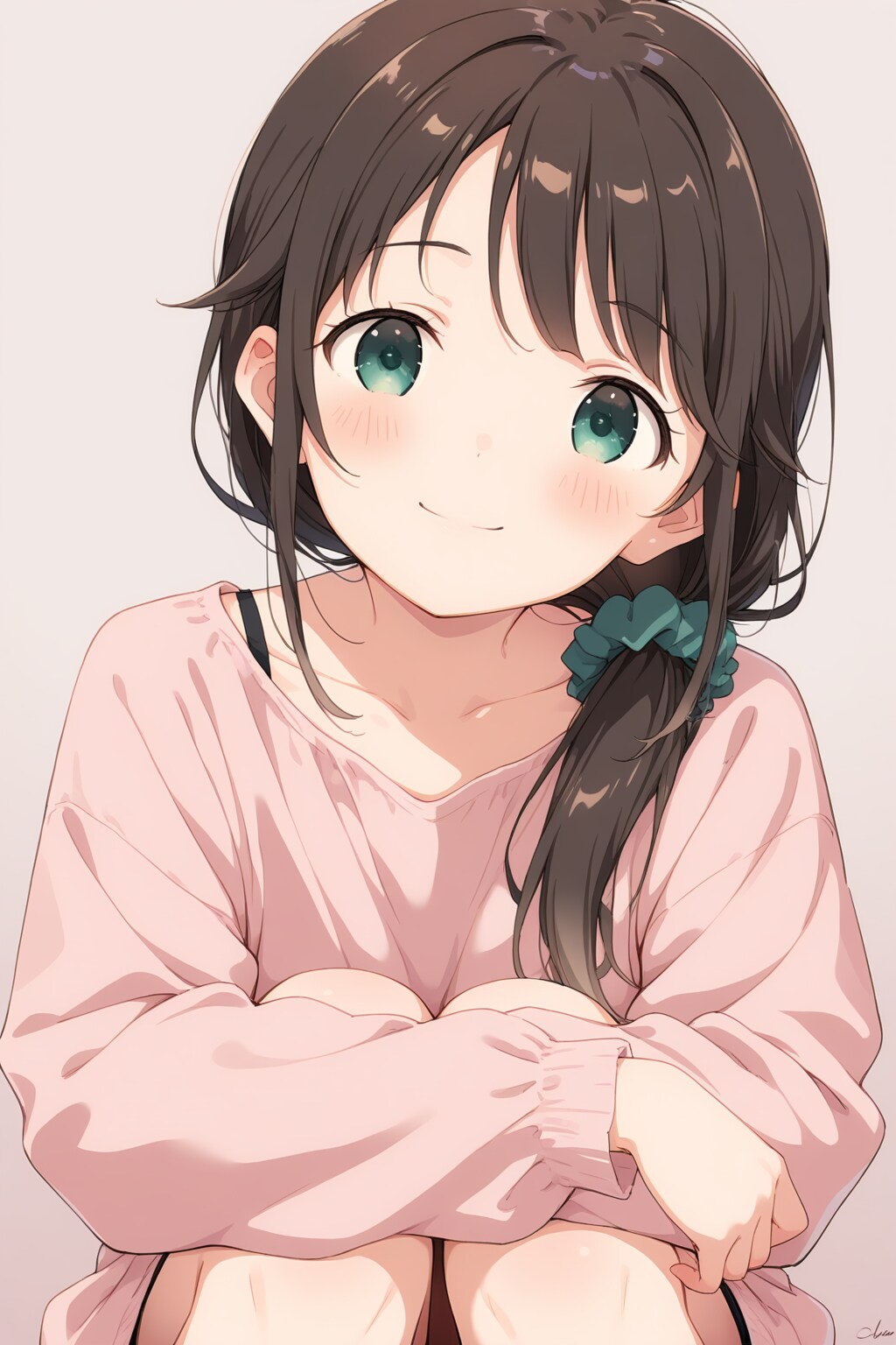 三角座りのまなか