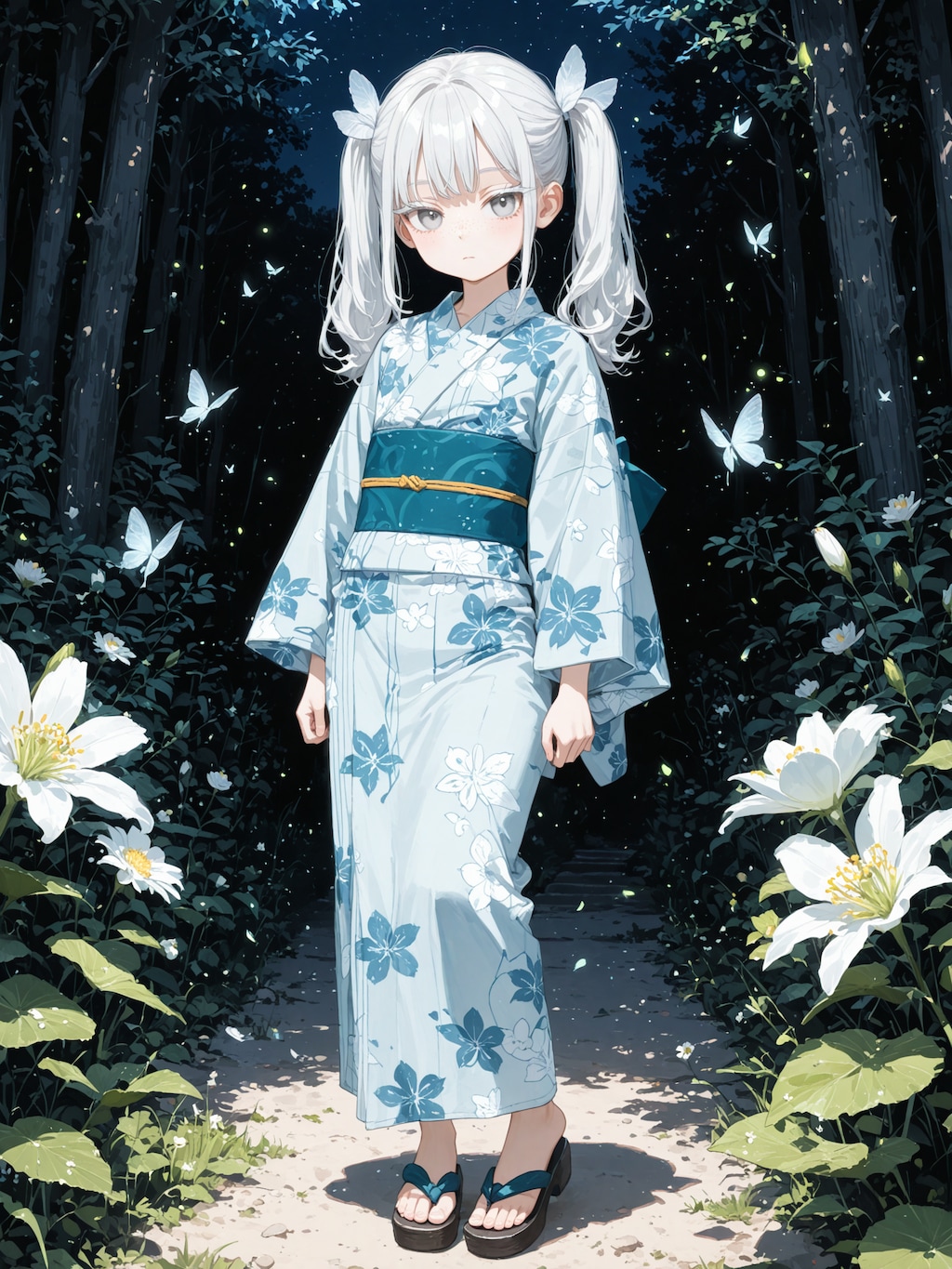 浴衣のエレーナ