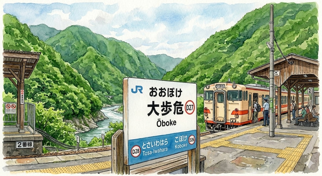 大歩危駅