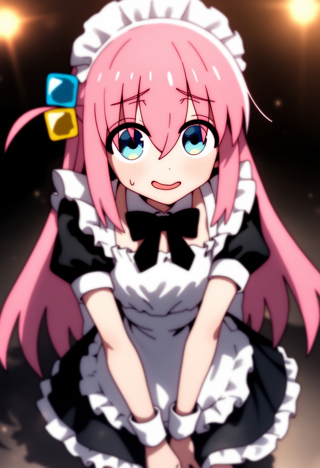 メイド服のぼっちちゃん