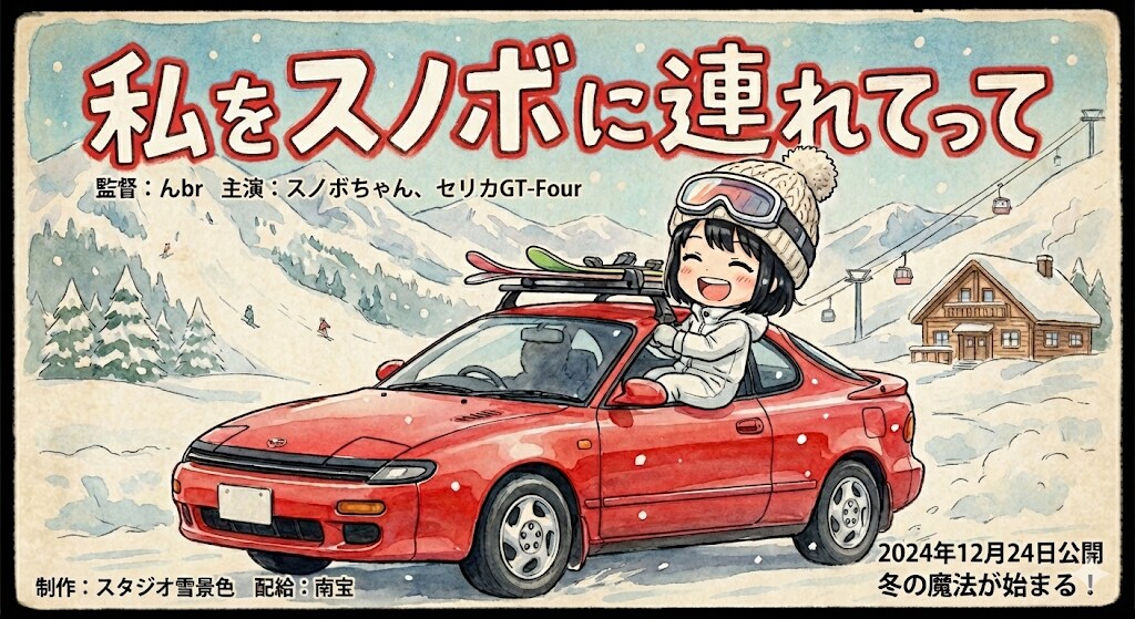 私をスノボに連れてって