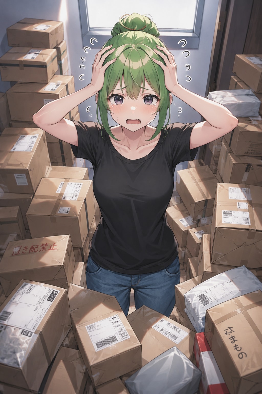 不幸の幸子ちゃん〜漂流編＆頼んでない荷物が続けて家に届く幸子(リメイク)