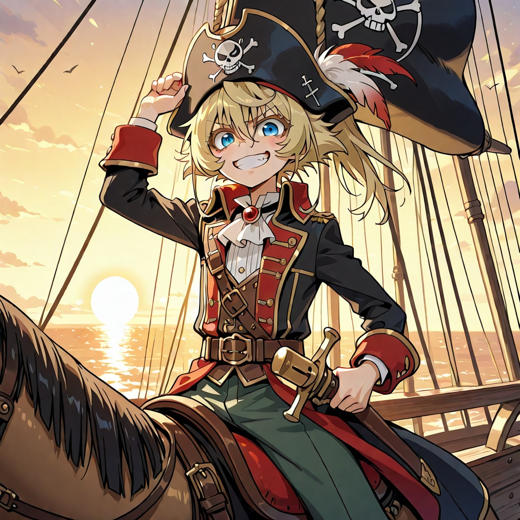 海賊ターニャ | の人気AIイラスト・グラビア