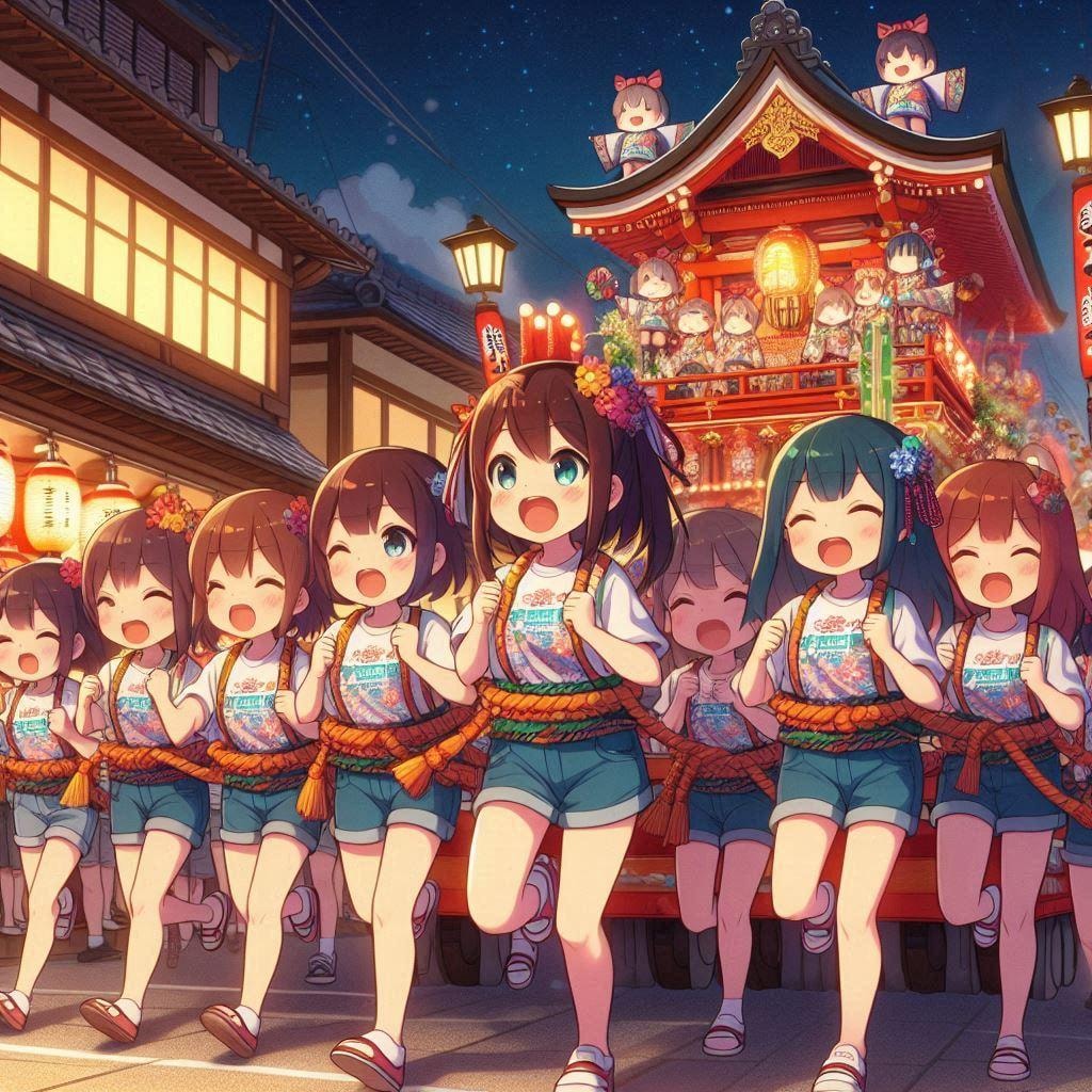 お神輿ワッショイ！！