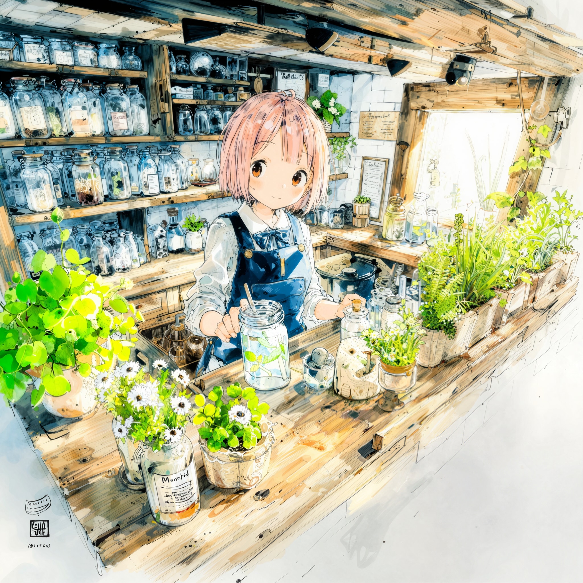 ここで芽吹く日常 | の人気AIイラスト・グラビア