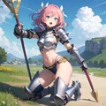 ファンタジーな女騎士 2枚目