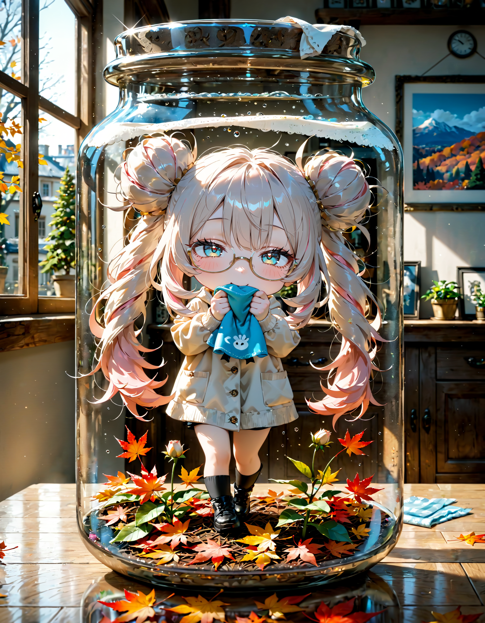 今日は何の日？　ハンカチーフの日 | の人気AIイラスト・グラビア