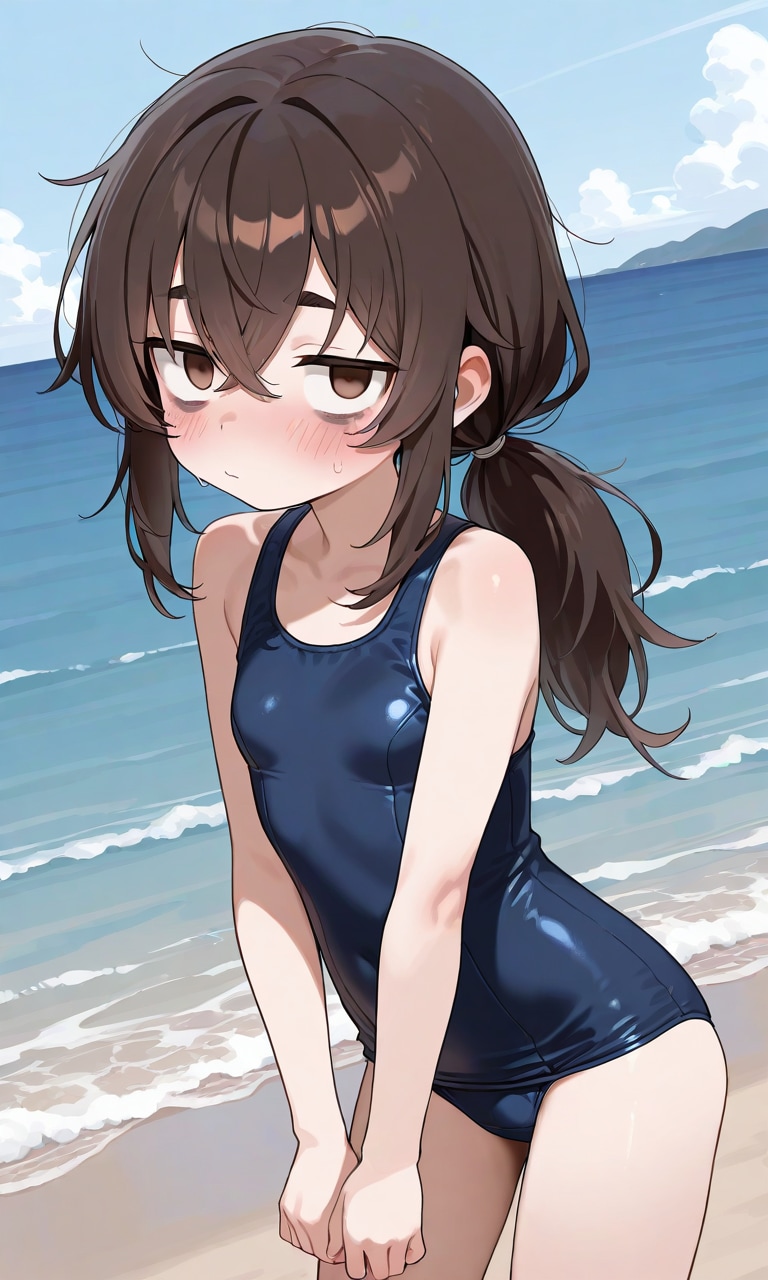 たぶんこの子は海には行かない