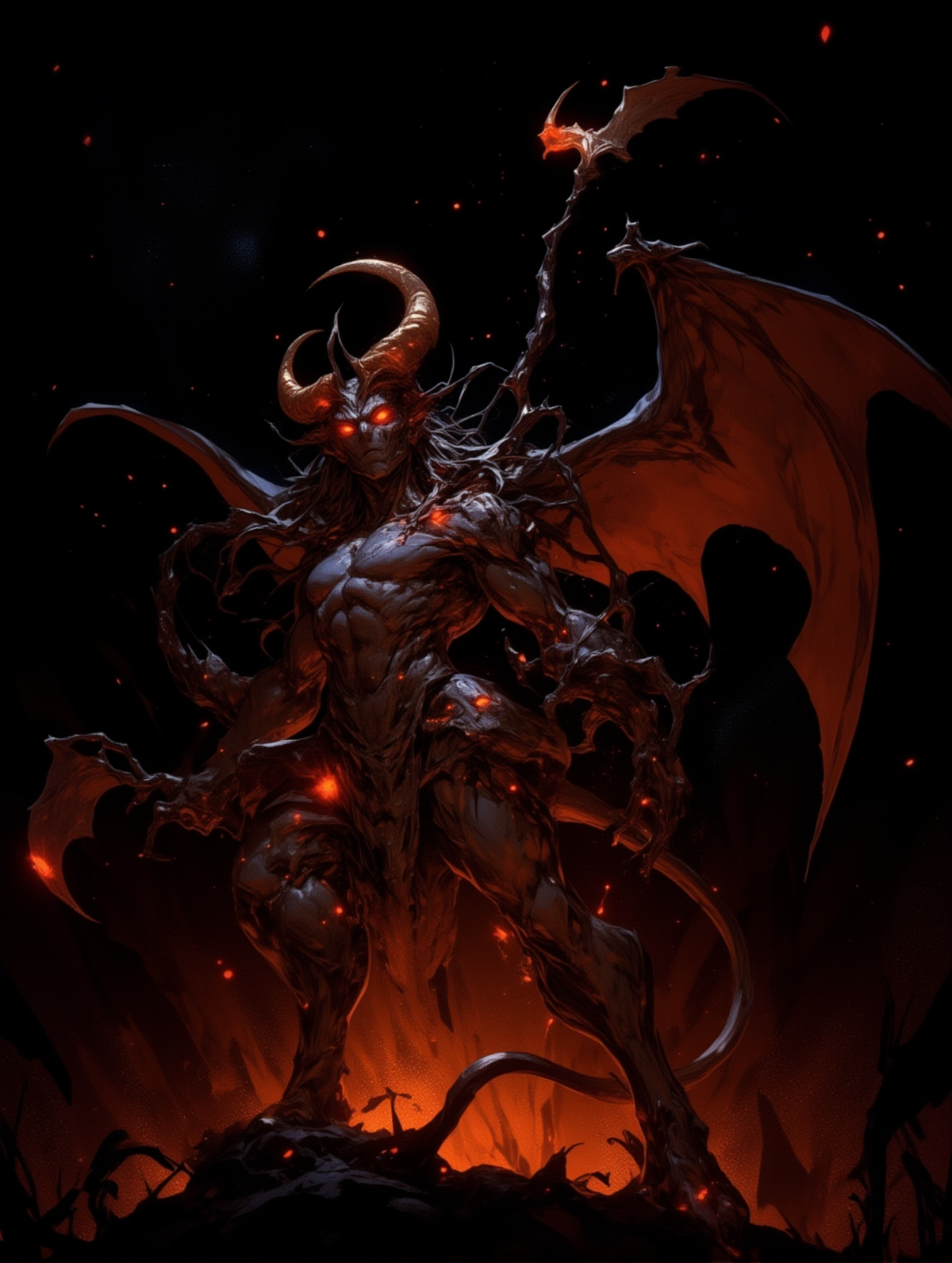 闇夜の魔人_10 | の人気AIイラスト・グラビア