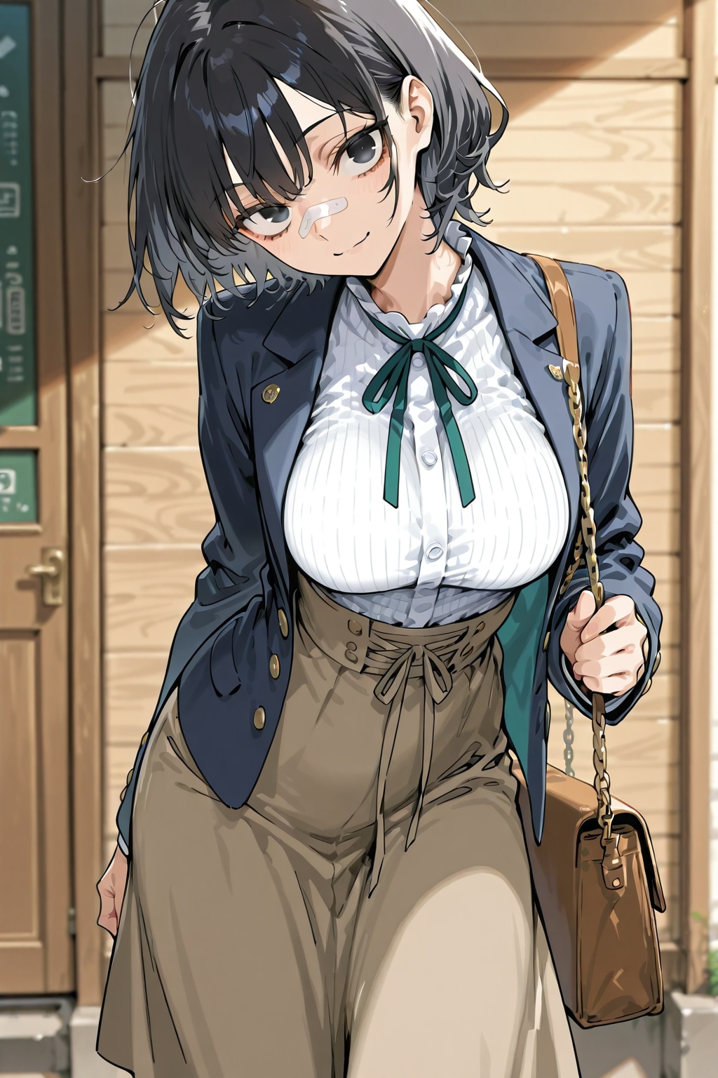 お出かけ中のよその子茜ちゃん