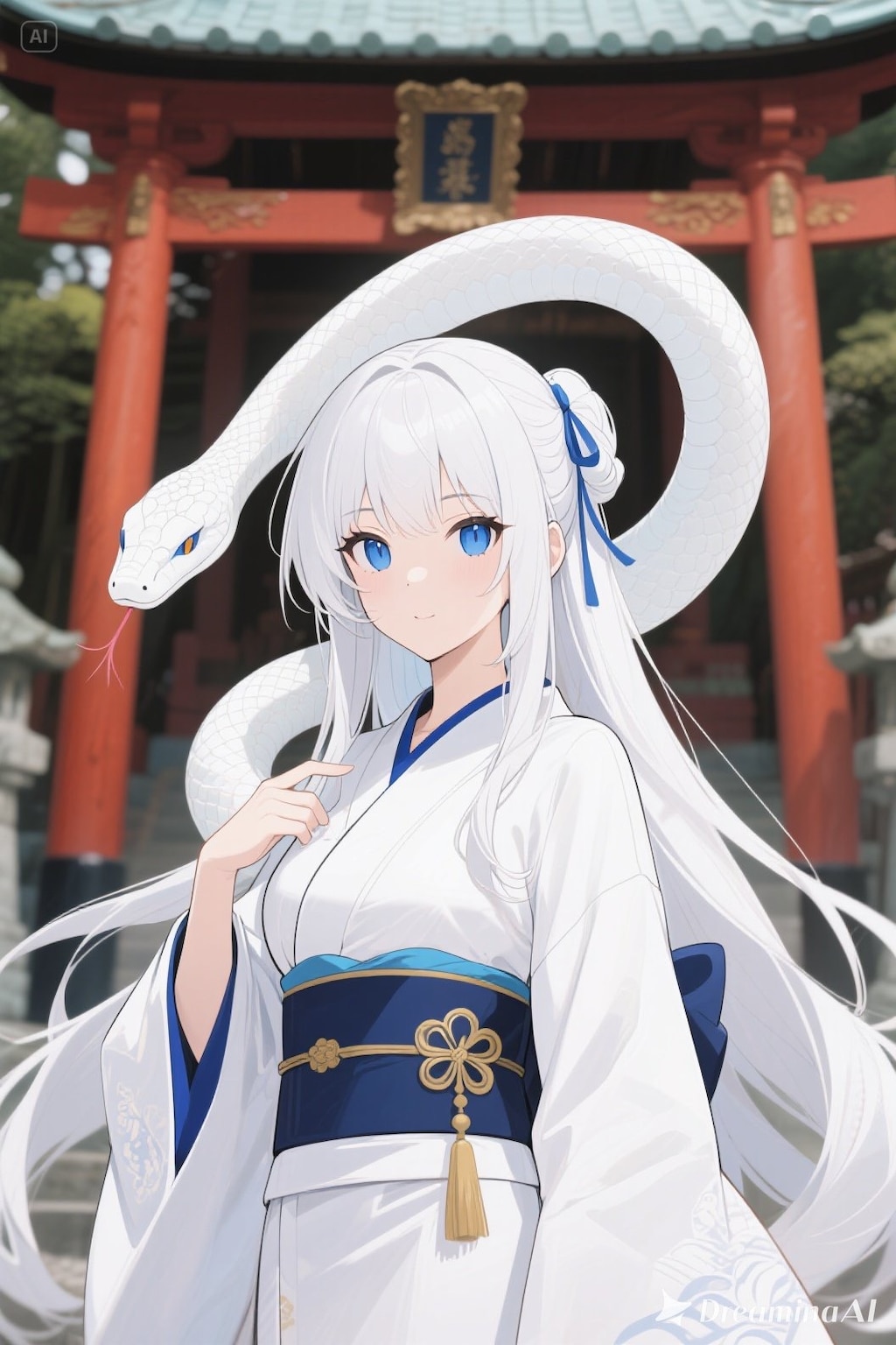 白蛇神社の御神体95