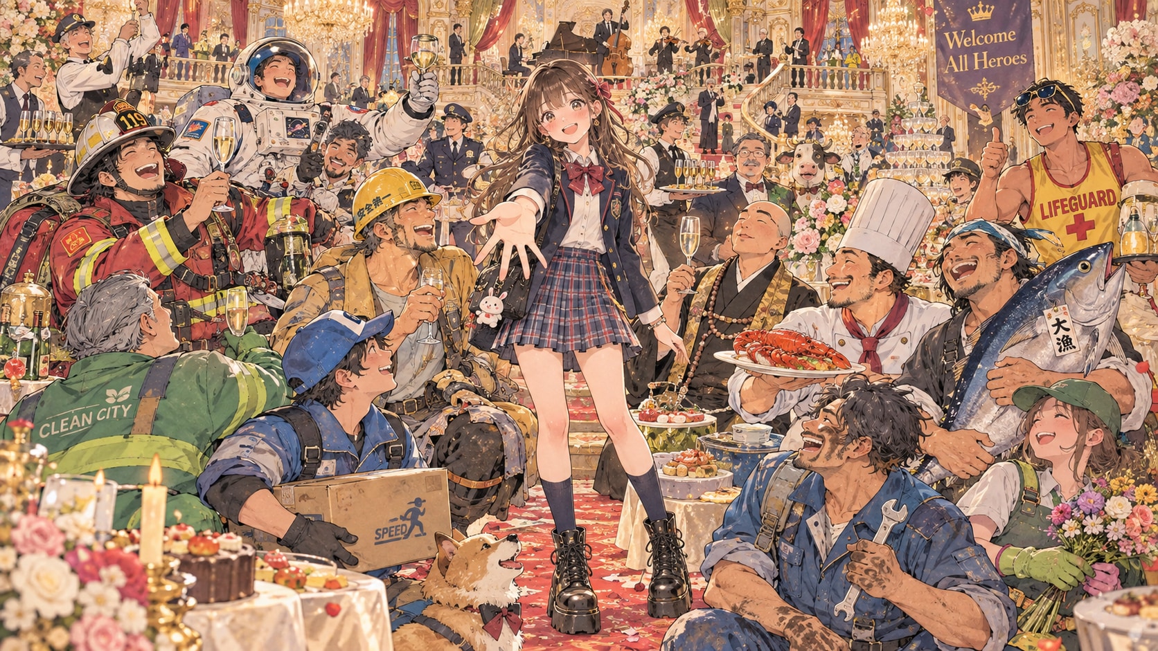 パーティーしようぜ！ | の人気AIイラスト・グラビア