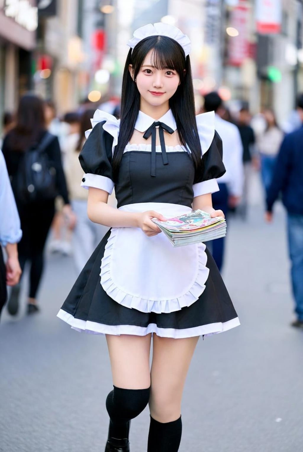 ビラ配り的な