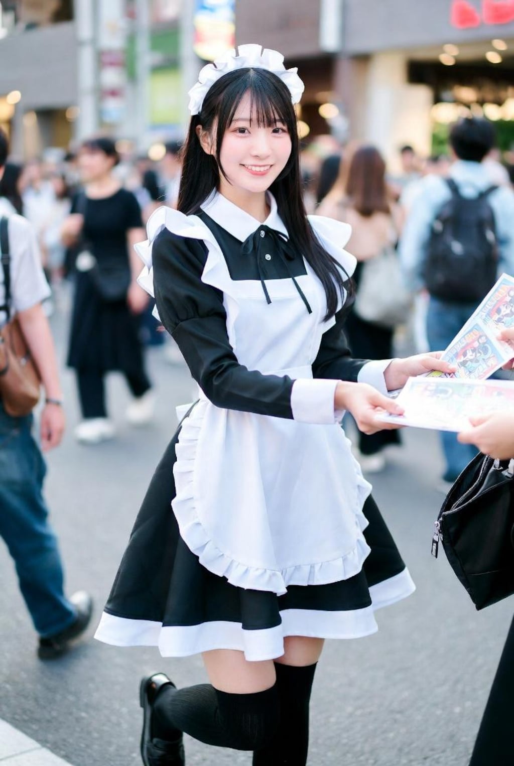 ビラ配り的な