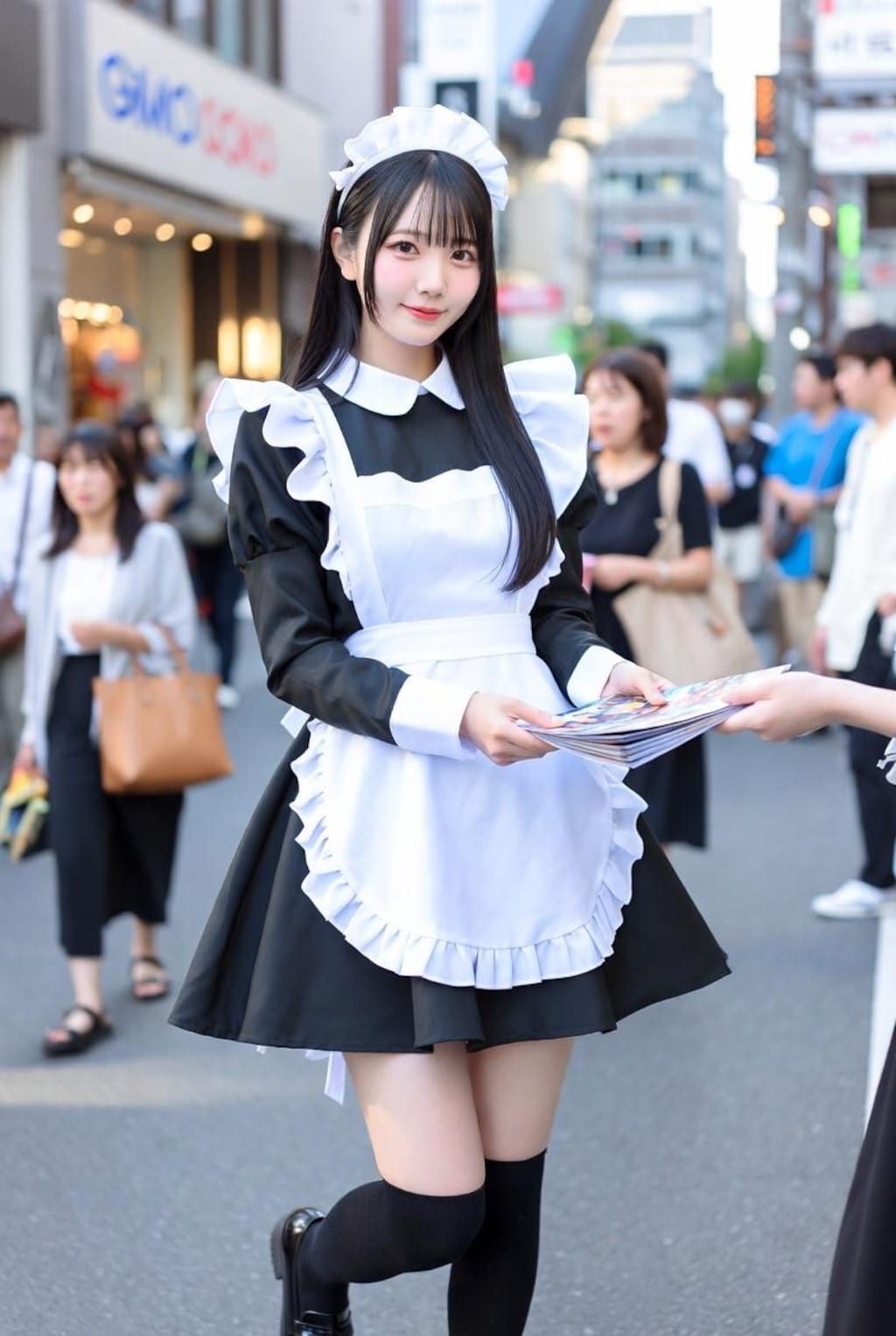 ビラ配り的な