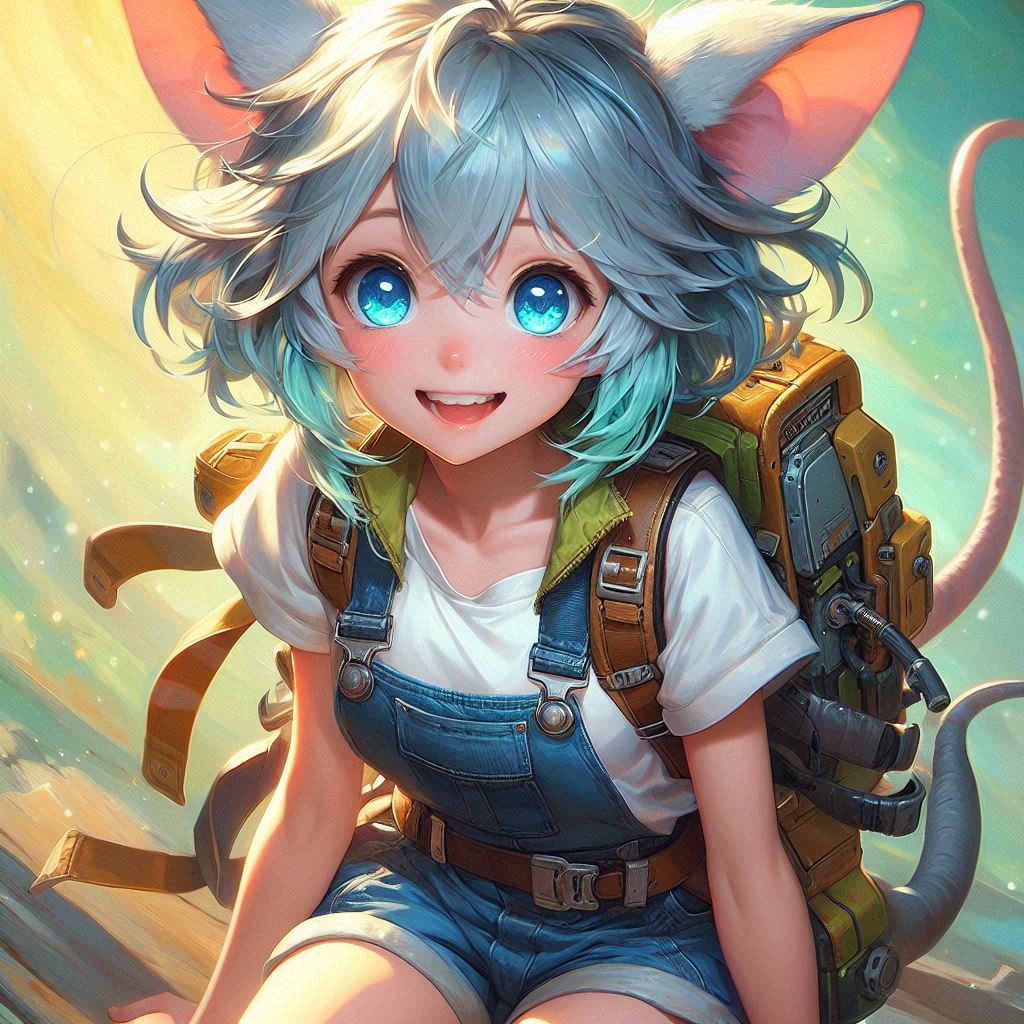 空飛ぶチコちゃん。