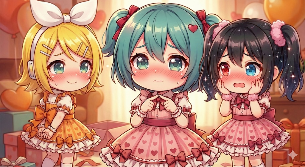 もじもじして どうしたの？