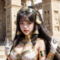黒髪のエジプト女王 3枚目