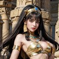 黒髪のエジプト女王 2枚目