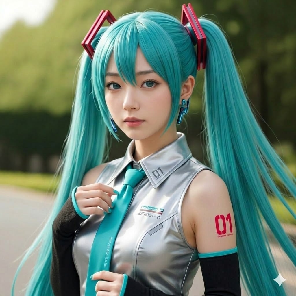 初音ミクのコスプレ | の人気AIイラスト・グラビア
