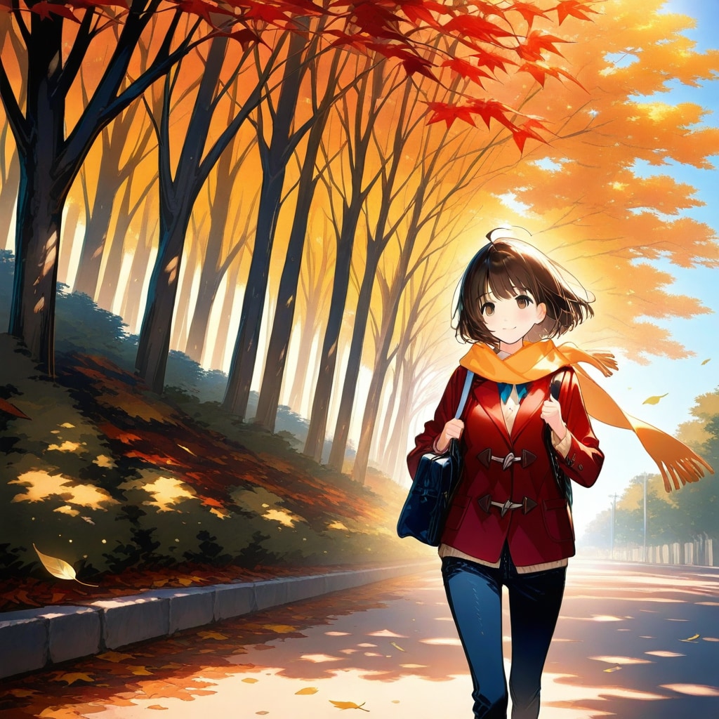 散歩気分で♡ | の人気AIイラスト・グラビア