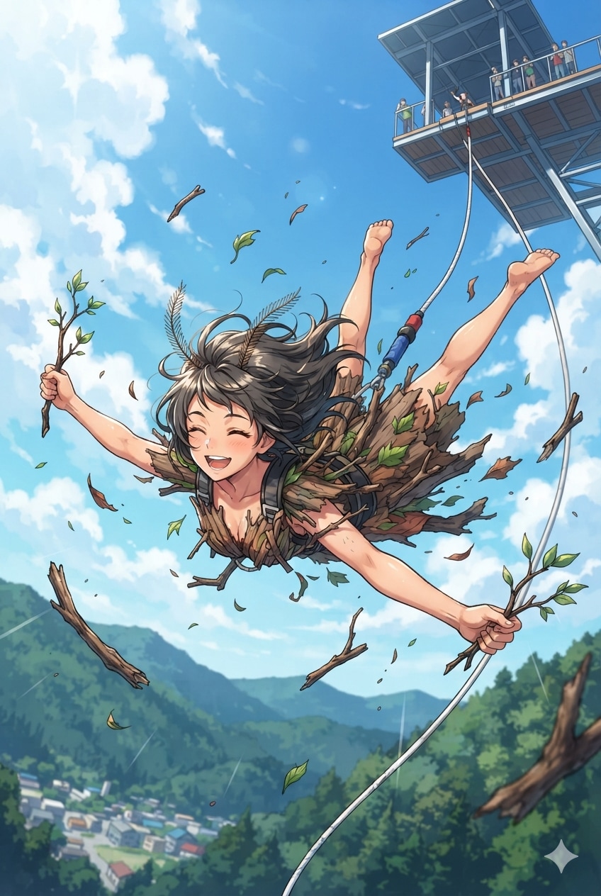 ミノムシ擬人化