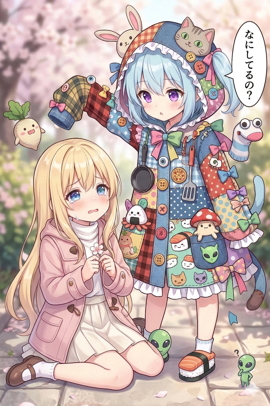 うるうるスプリングコート🥹