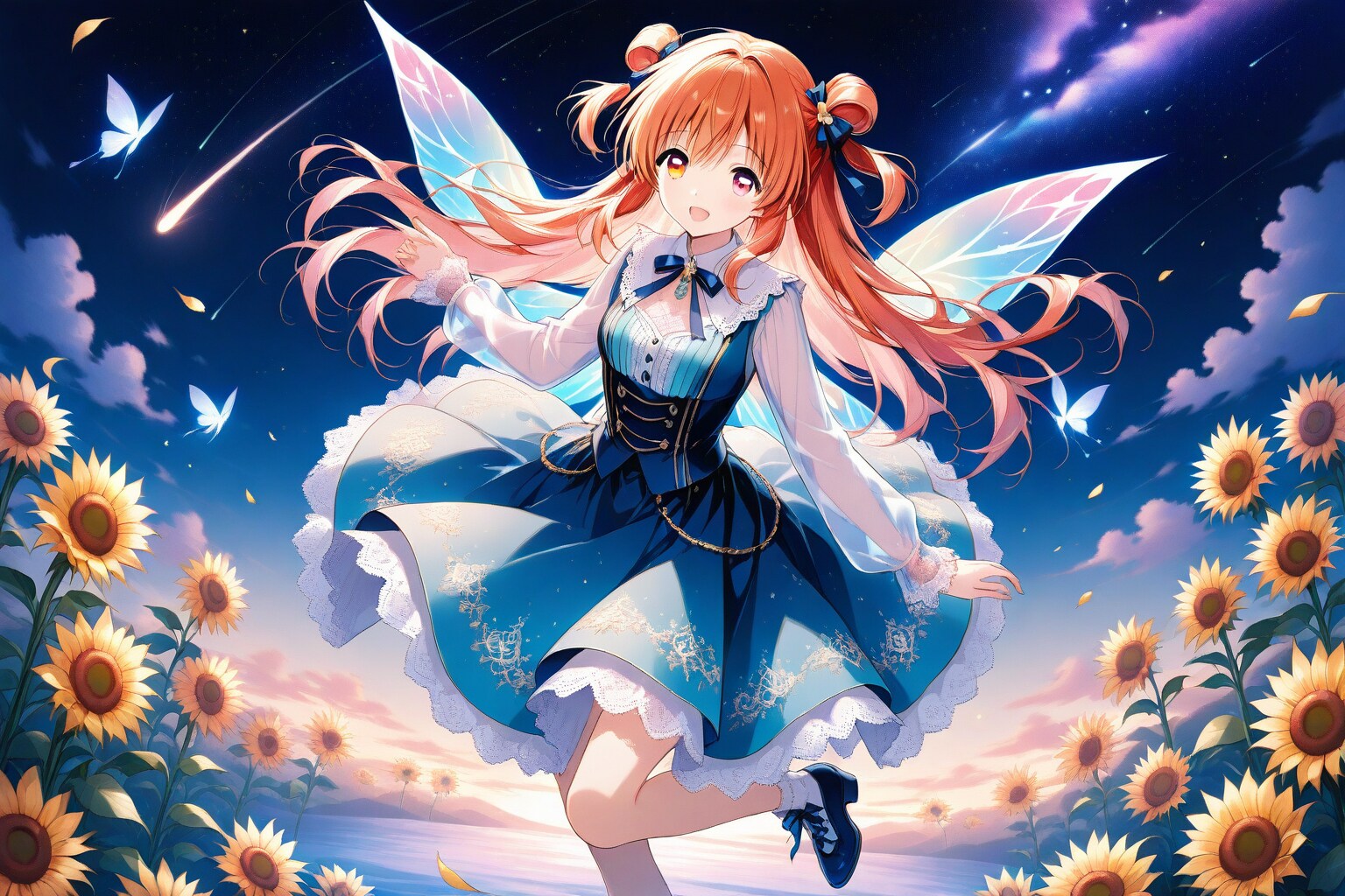 向日葵とダンスを | の人気AIイラスト・グラビア