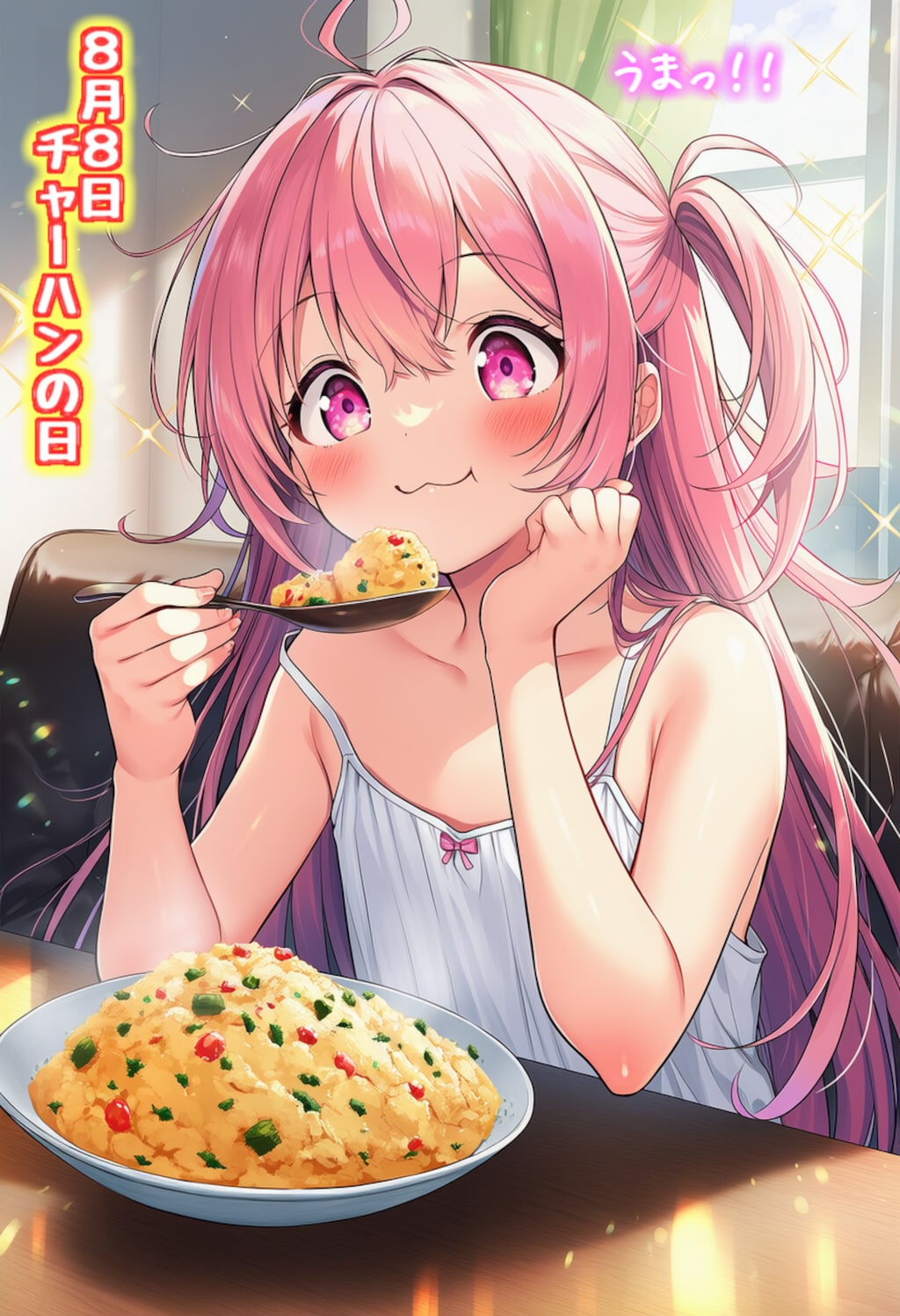 【🍴たこ焼き・炒飯・ハンバーグの日🍴】😋桜美サクラの食いしん坊バンザイ🙌