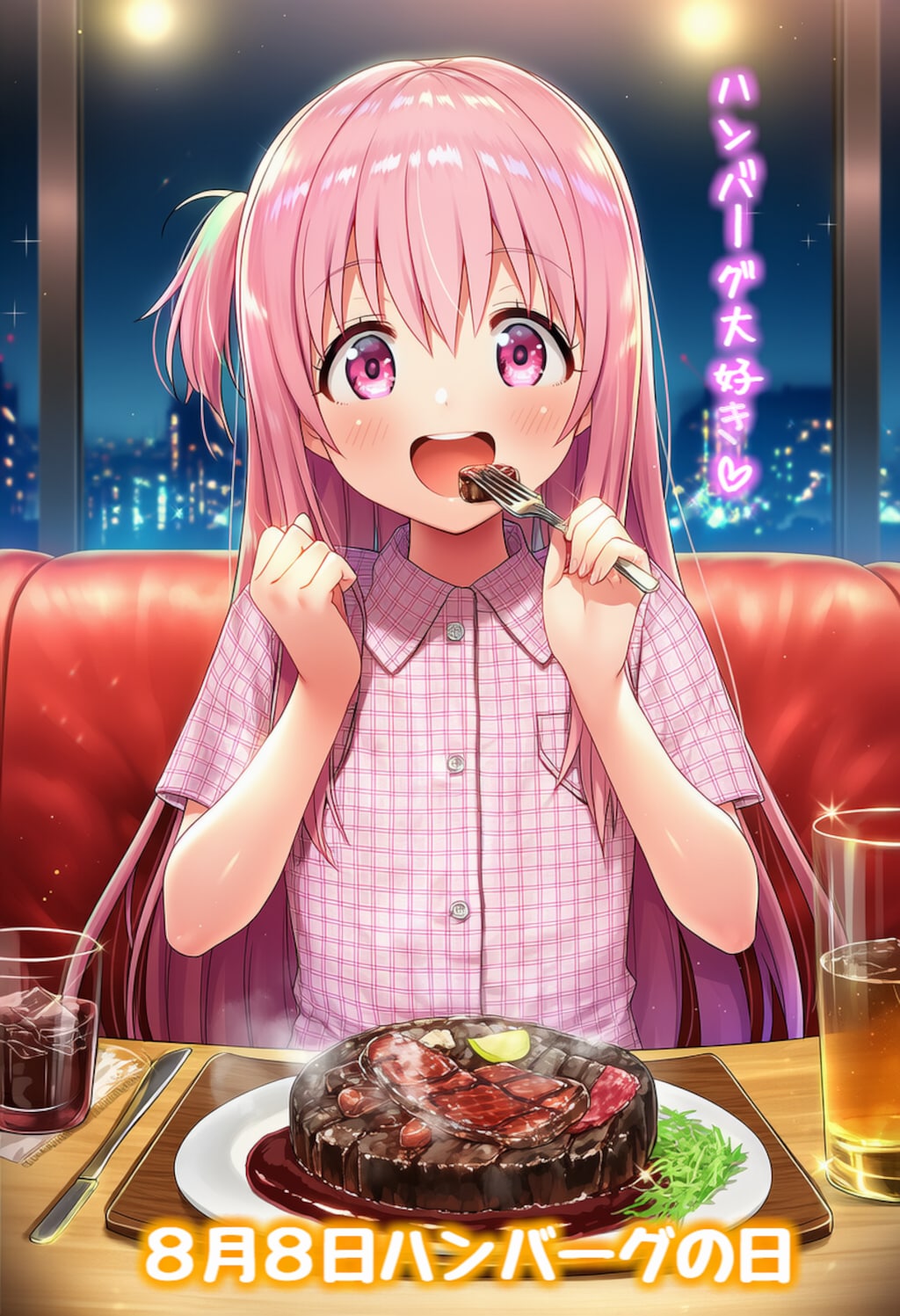 【🍴たこ焼き・炒飯・ハンバーグの日🍴】😋桜美サクラの食いしん坊バンザイ🙌