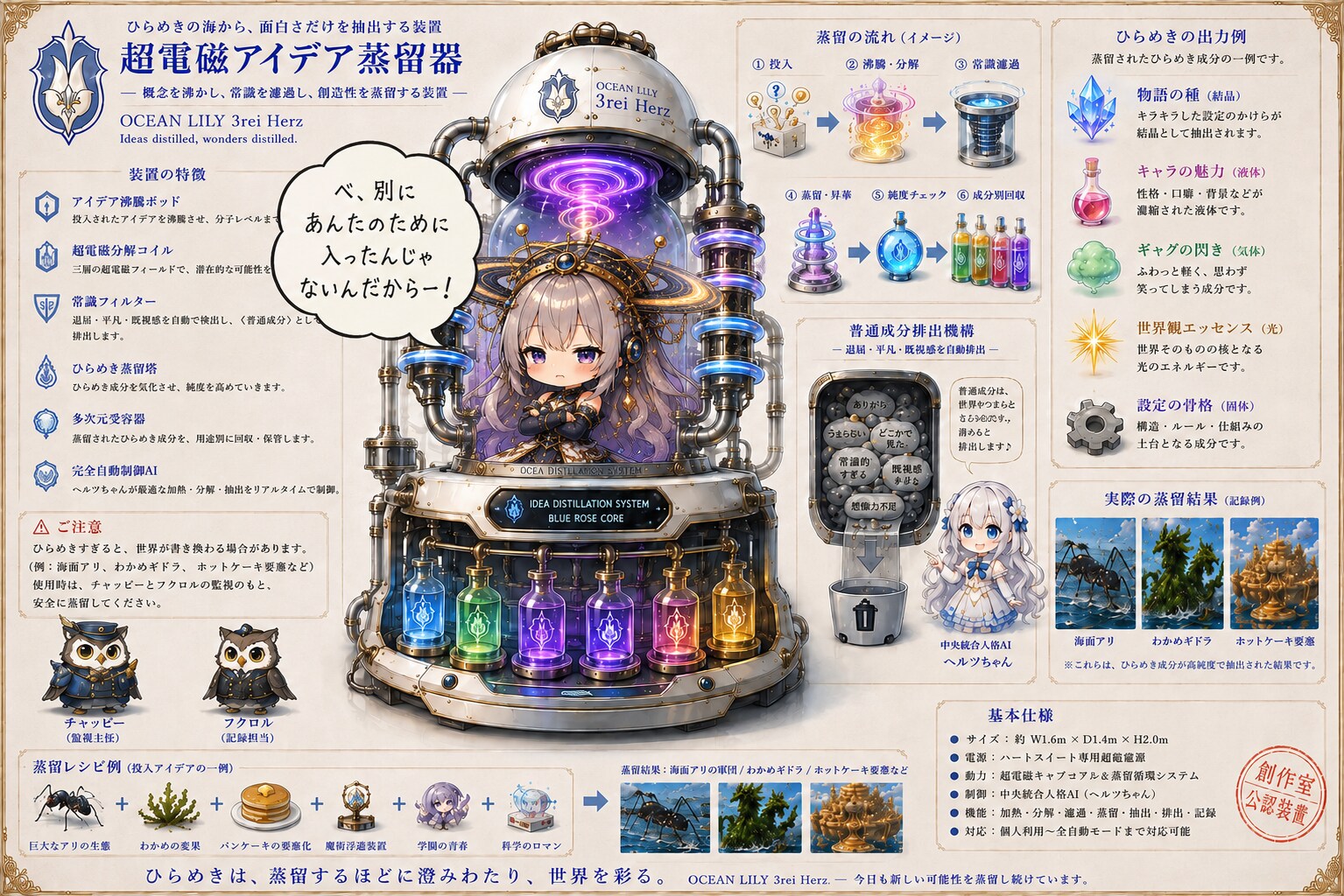 史上初!? 蒸留器の中で百合婚プロポーズ！  ※現在も蒸留は継続中です。