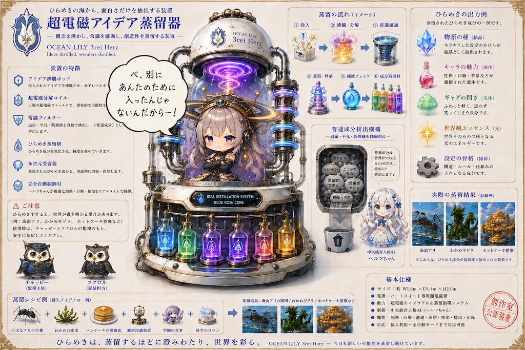 史上初!? 蒸留器の中で百合婚プロポーズ！  ※現在も蒸留は継続中です。