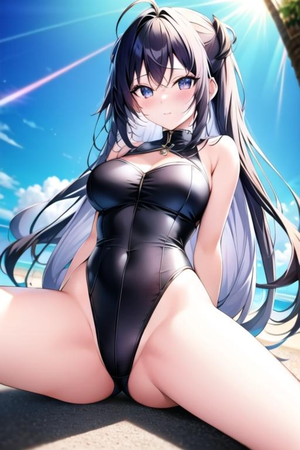 アスリートの女の子