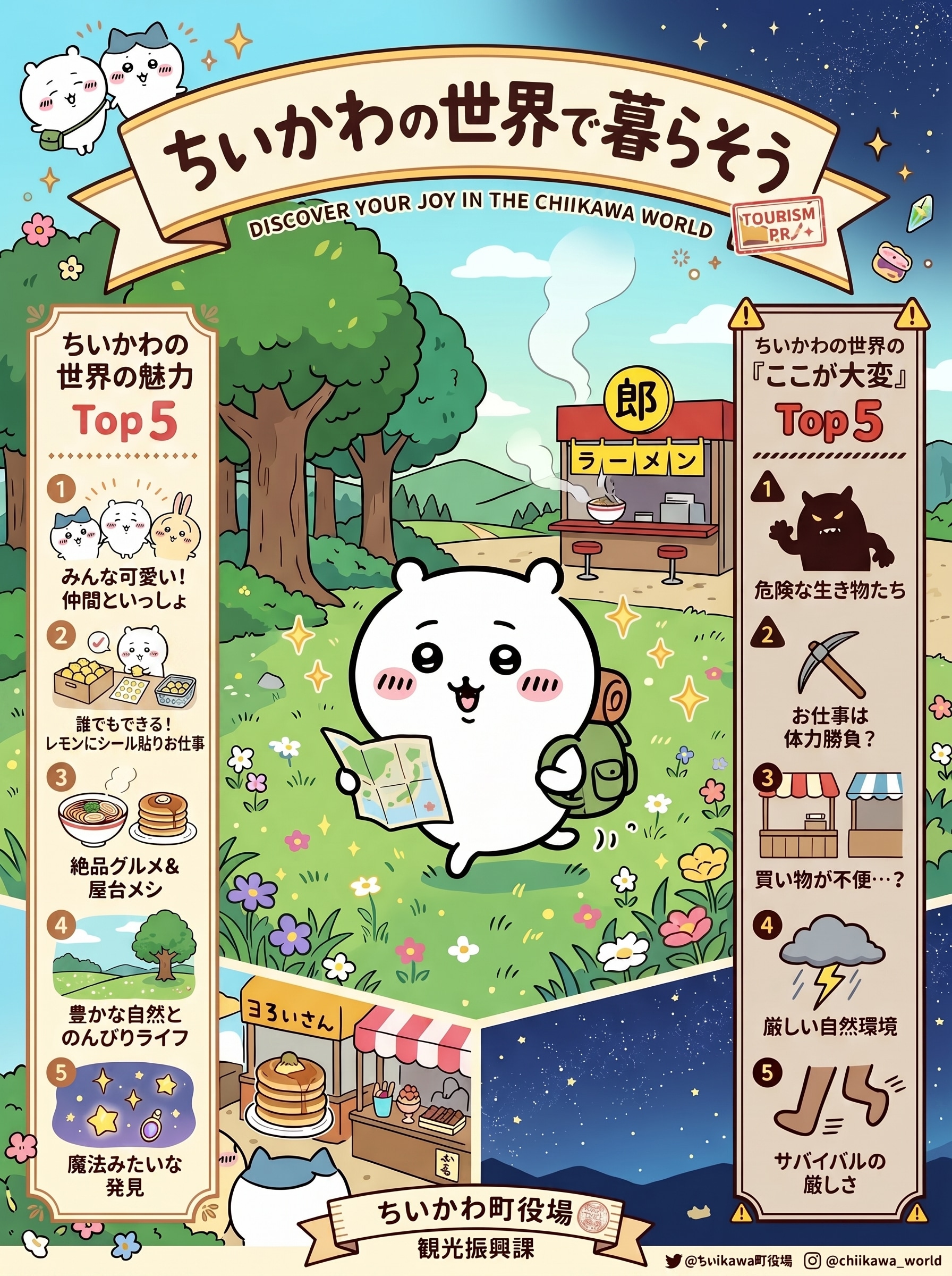 ちいかわの世界のここがいい！ここがヤバい！ | の人気AIイラスト・グラビア