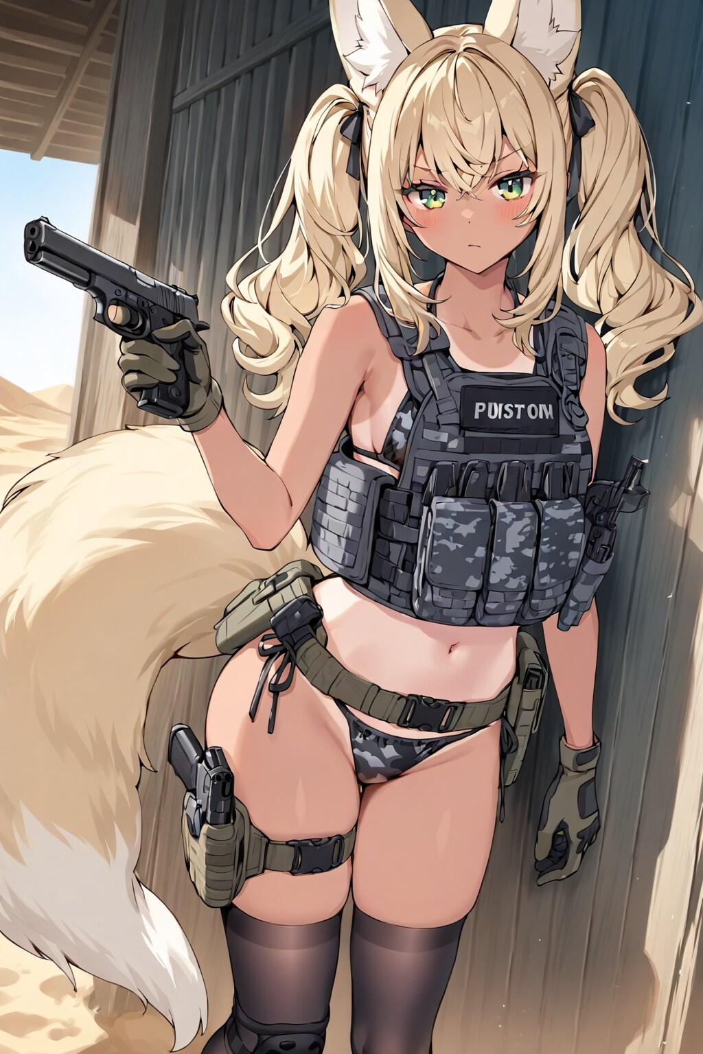 【LILAC】傭兵キツネ娘