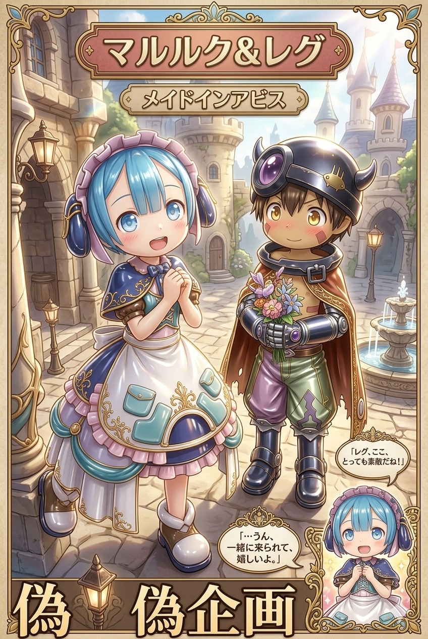 マルルク＆レグ　メイドインアビス | の人気AIイラスト・グラビア