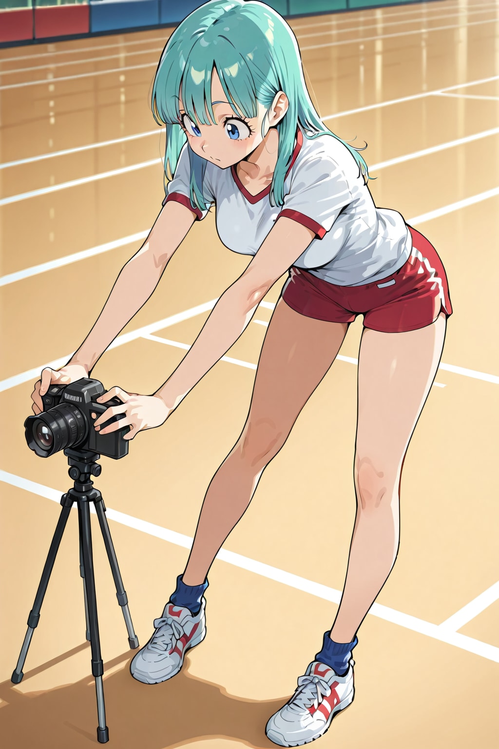 ちち生でWブルマ