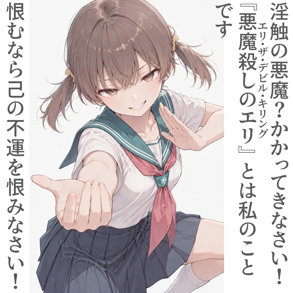 2コマで悪魔殺しのエリ