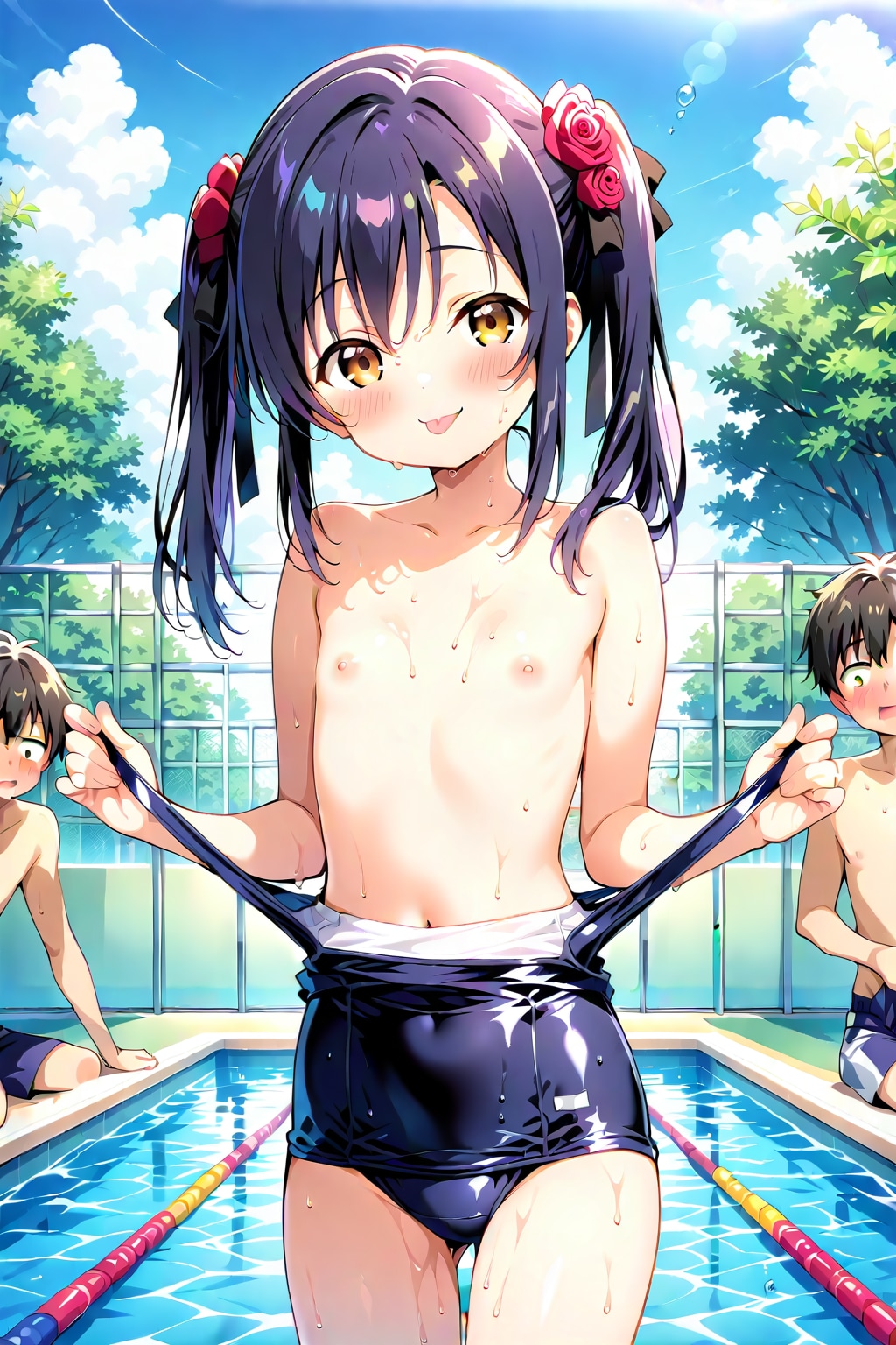 スクール水着を脱ぎましょう⑦　ほたるん（一条蛍）（3）