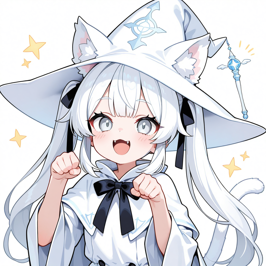 白ねこ