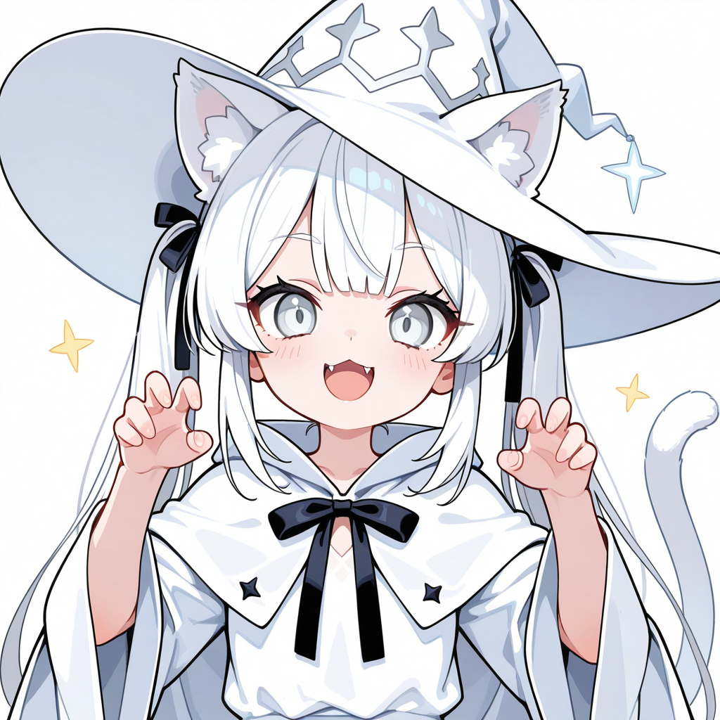 白ねこ