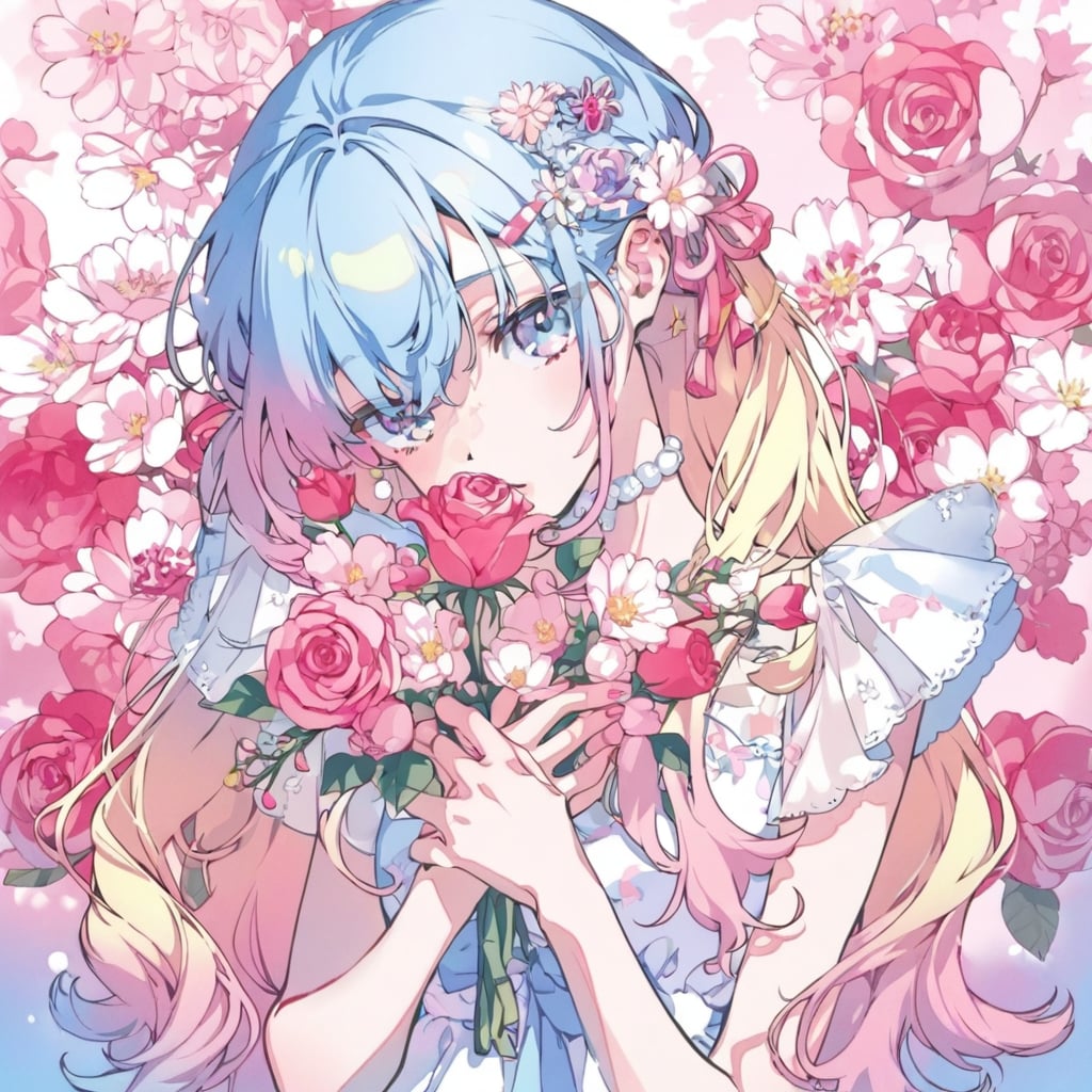 バラの少女
