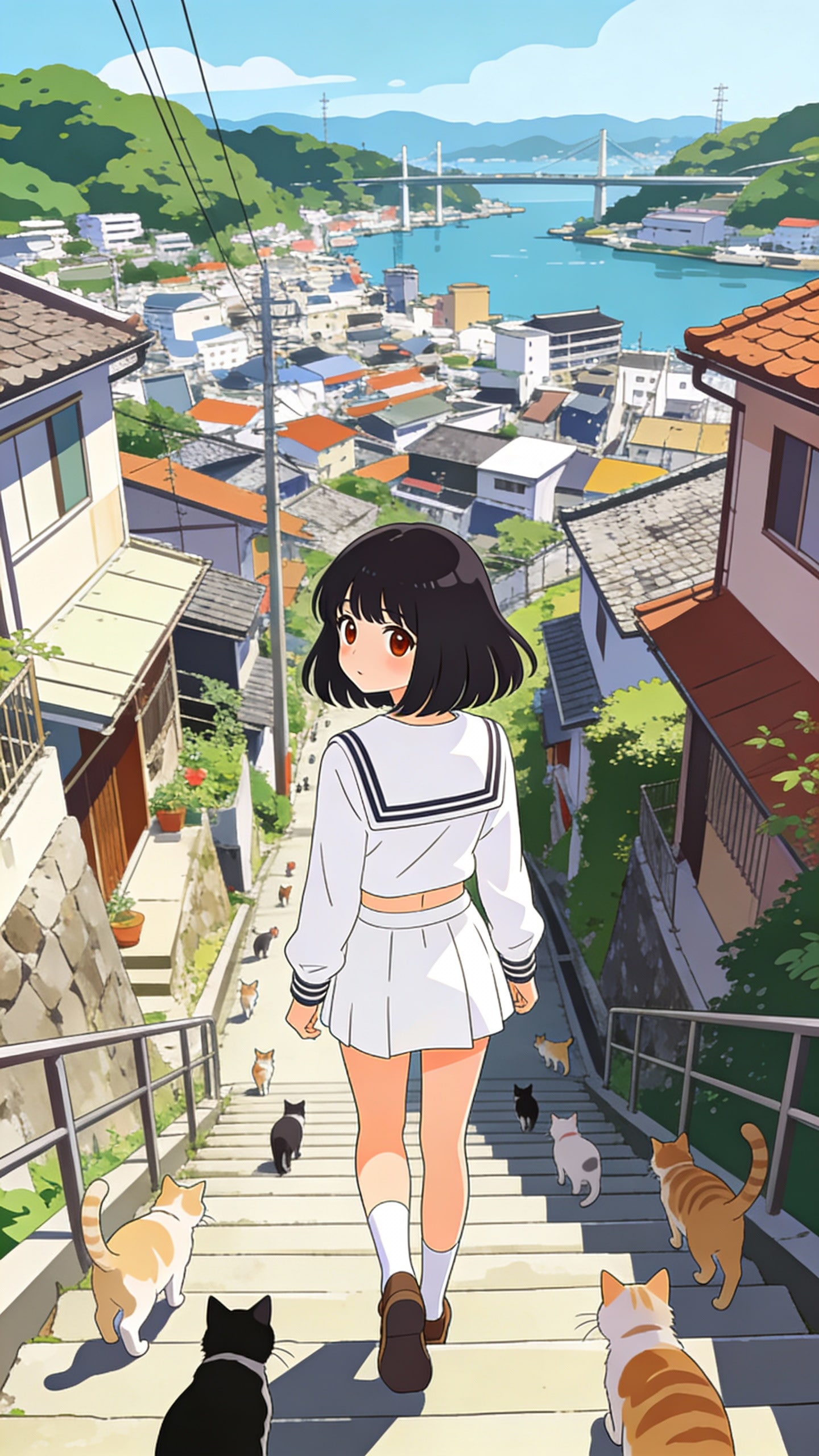 猫の細道(Seedream4.5)(2) | の人気AIイラスト・グラビア